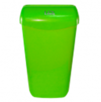 Lime Корзина для мусора 11 л подвесная с держателем мешка зелёная (974114)