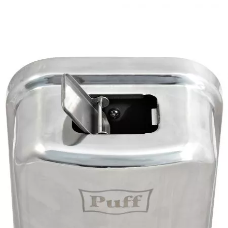 Дозатор для жидкого мыла из нержавеющей стали PUFF-8615, полированный, 1000 мл, 22х13х13 см