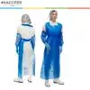 Фартук HACCPER Evatex 1500х830 мм, 100 мкм, 30 штук, синий
