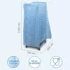 Покрытие HACCPER Keepsa для стеллажа-шпильки с перфорацией, 850х700х2100мм, 15 мкм, 80 шт/кор