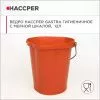 Ведро HACCPER Gastra гигиеничное с мерной шкалой, 12л, красное