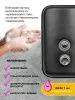 Дозатор для жидкого мыла из нерж. стали Puff-8605Bl, черный, 500 мл, порошковое окрашивание.