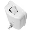 Дозатор для жидкого мыла из нержавеющей стали PUFF-8615W, белый, 1000 мл, порошковое окрашивание