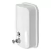 Дозатор для жидкого мыла из нержавеющей стали PUFF-8615W, белый, 1000 мл, порошковое окрашивание