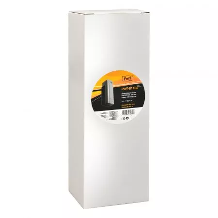 Дозатор для мыла Puff-8110S, 350 мл, хром,  ABS-пластик