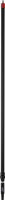 Телескопическая алюминиевая ручка с подачей воды и с бытроразъемным соединением, 1600 - 2780 мм, 31 мм, Vikan Дания 297352Q черная
