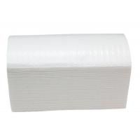 Полотенце бумажное  Vслож 1сл 250л/упак  влагопрочное белое, 20 упак/кор (Р)