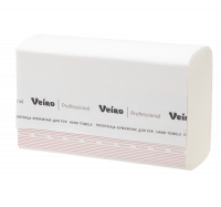 Полотенце бумажное  W-слож 2сл 150 л/упак VEIRO Professional Premium белое (KW309) (21 шт.)