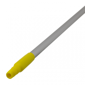 Ручка из алюминия, 25 мм, 1260 мм, Vikan Викан Дания 29586 желтая