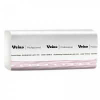 Veiro Professional Полотенца для рук V-сложение Premium, 1 сл, 250 шт, белые