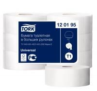 Туалетная бумага 1сл 525м TORK Universal T1 (6 рул.) (120195)