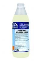Сильнощелочное средство  Sani Max Klorin 2000 - 1 л для мытья и дезинфекции