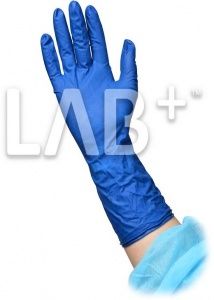 LAB+ Перчатки латексные High Risk M 50шт/1уп, 10уп/1кор LAB032 20%