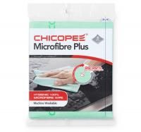 Салфетка микрофибра 34x40 см 5 шт/упак MICROFIBRE PLUS CLOTH Chicopee зеленая