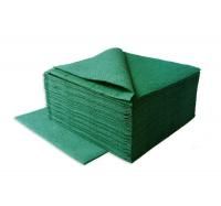 Салфетки бумажные 1сл 33х33 400л/упак Lime т.зеленые (610600)