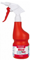 Спрей-бутылочка Vileda с мерной шкалой и пенообразователем, 600 мл, красный