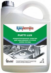 Ekokemika Piatti Lux средство для мытья посуды, 5 л