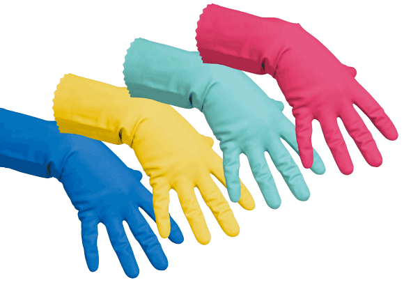 Резиновые перчатки многоцелевые XL, синие