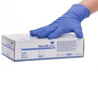 Peha-soft nitril  fino- перчатки 150 шт диагности. нитриловые б/пудры н/с M 9421974