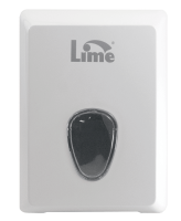 Lime диспенсер для листовой туалетной бумаги V укладки белый 21.5 x 12.5 x 16 см