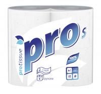 Туалетная бумага 2сл 23м PROtissue Premium белая (С160) (4 шт.)