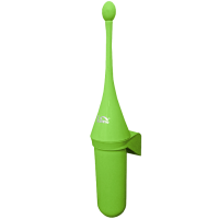 Lime ёрш для туалета настенный зелёный (975004)