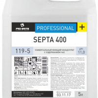 Pro-brite Septa 400 Универсальный моющий концентрат с содержанием ЧАС, 1 л