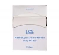 Бумажные покрытия для унитаза 200шт/упак Lime Mini (99530)