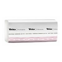 Полотенца для рук Z-сложение (растворимые в воде) Veiro Professional Premium, 2 сл, 200 л, белые