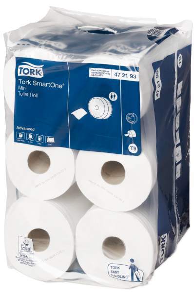 Туалетная бумага Tork SmartOne Advanced в мини-рулонах