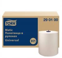 Полотенце бумажное 1сл 280м Tork H1 Universal Matic белое (290100) (6 шт.)