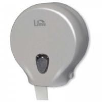 Lime Диспенсер для туалетной бумаги 200 м серый 27х12х27 см мини (915201)