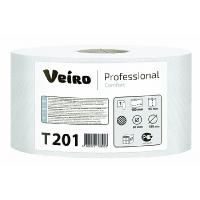 Туалетная бумага в средних рулонах Veiro Professional Comfort, 1 сл, 180 м, белая