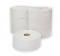 Туалетная бумага 1сл 480  естественно белая (6 шт.)