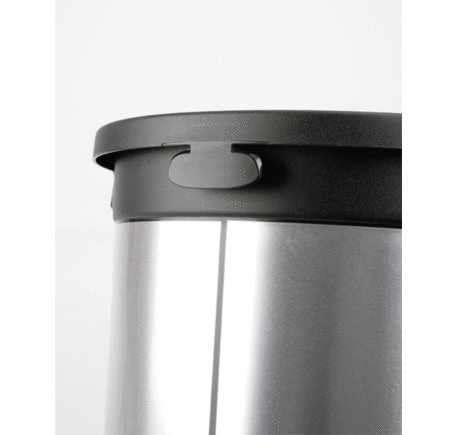 Vileda Ирис контейнер пластиковый с металлизированным покрытием, круглый, 50 л