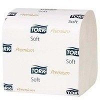 Tork листовая туалетная бумага мягкая 2 сл белая Premium
