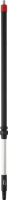 Телескопическая алюминиевая ручка с подачей воды и с бытроразъемным соединением, 1060 - 1600 мм, 32 мм, Vikan Дания 297152Q черная
