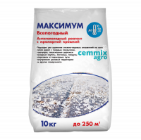 Антигололедный реагент с мраморной крошкой МАКСИМУМ 10 кг