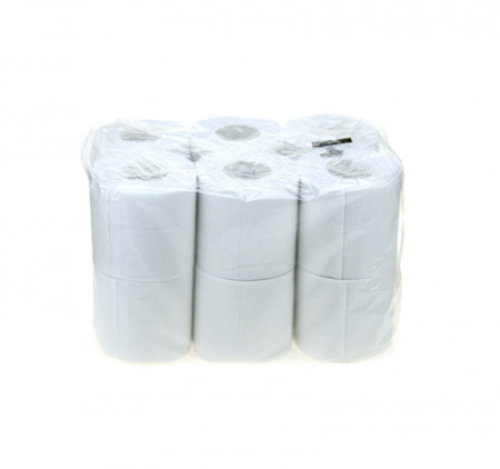 Туалетная бумага 2сл    12рул/упак белая 14м (021514)