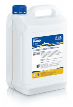 Жидкое моющее средство для посудомоечных машин для мытья в воде любой жёсткости, Hard - арт. hard-5l