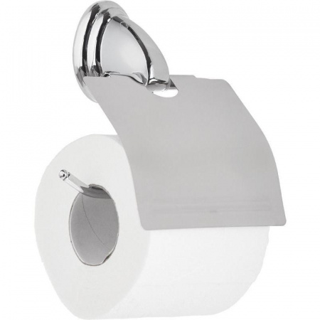 Держатель для туалетной бумаги металл, хром