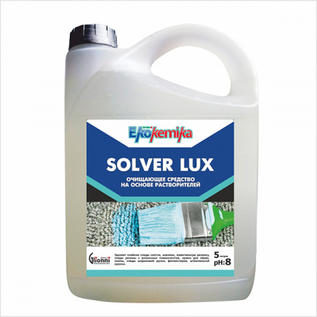 Ekokemika Solver Lux Средство для удаления следов скотча, маркера, жевательной резинки, 5 л