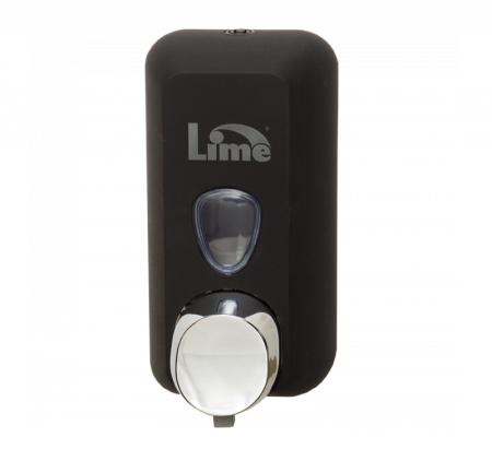 Диспенсер для жидкого мыла-пены  500мл Lime Color черный картридж (A71601NES)