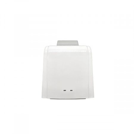 Дозатор для жидкого мыла X12 нажимной 1,2 л СТАНДАРТ, корпус белый, кнопка прозрачная