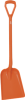 Лопата D-образная, 1030 мм 56257 оранжевая