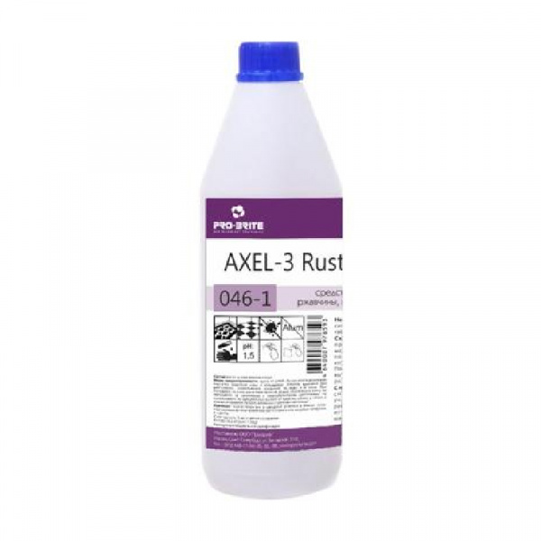 AXEL-3 Rust Remover средство против пятен ржавчины, марганцовки и крови