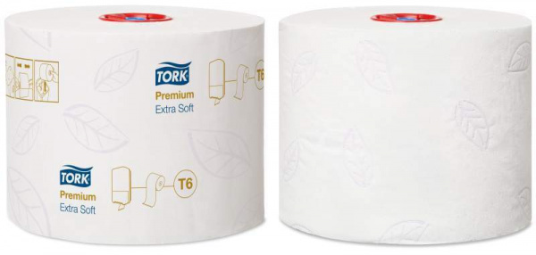 Tork туалетная бумага Mid-size в миди рулонах ультрамягкая