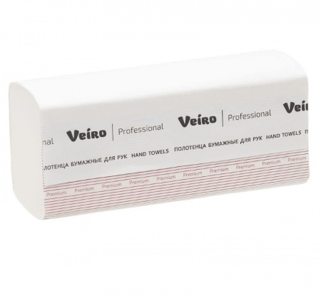 Полотенце бумажное  Vслож 2сл 200л/упак Veiro Professional Premium (KV306) (20 шт.)