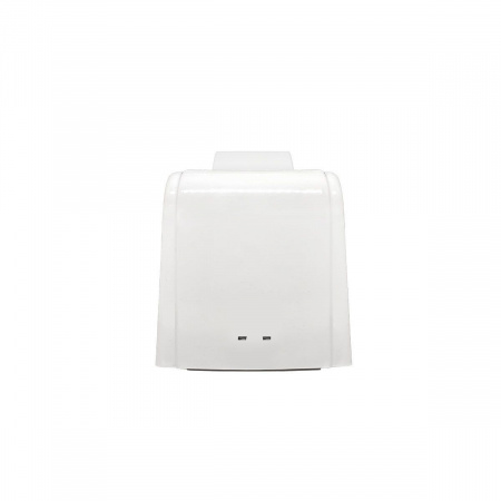 Дозатор для жидкого мыла X7 нажимной 0,7 л СТАНДАРТ, корпус белый, кнопка прозрачная