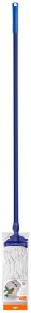 Швабра (МОП 375 гр) с металлической ручкой 120 см